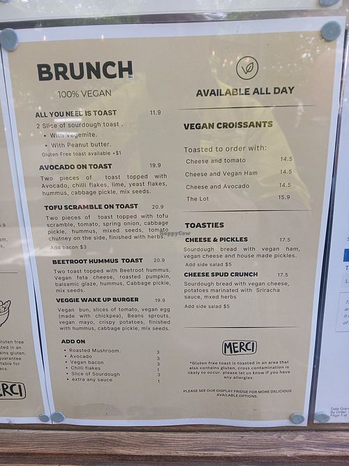 Not blurry at Veggie Vie Hahndorf in Adelaide