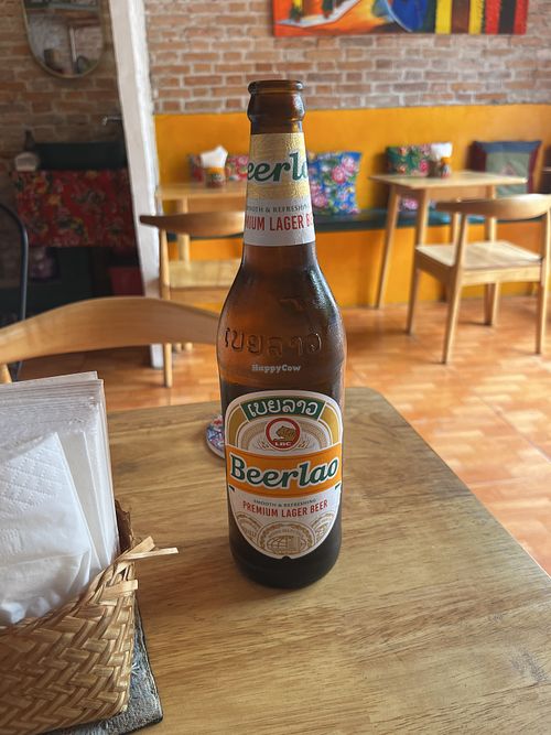 Laobeer   at Manolo’s Taco Bar in Luang Prabang Province