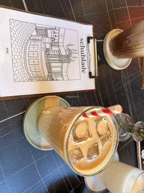 Vanilla Latte with oat milk  at Café Schublade in Ulm