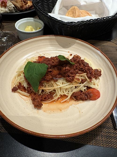 Spaghetti bolognaise  at Paprika in Lima