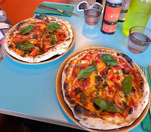  at Eric's Pizza in England