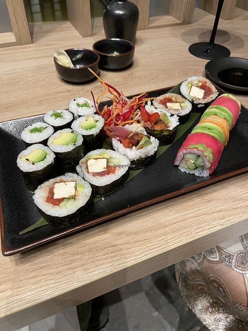 Vegan platter  at one80 Izakaya in Gozo