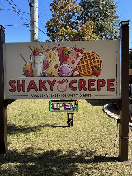 Place  at shaky crepe in Mobile