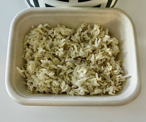 Brown rice  at Kcal Restaurant - Motor City in Dubai