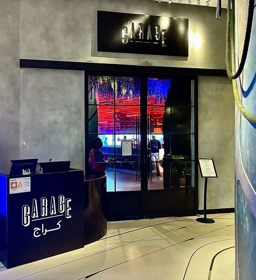 The venue  at Garage Restaurant in Abu Dhabi