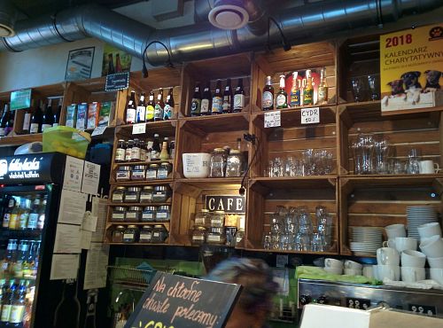 interior at Vege Miasto in Warsaw