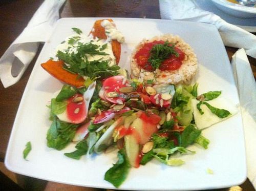 lunch special  at Vege Miasto in Warsaw