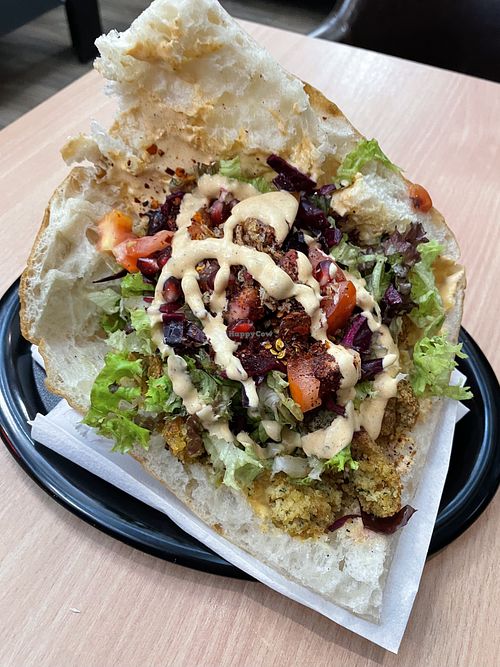 Falaffel kebabb  at Bey Döner in Bayern