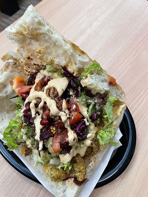 Falaffel kebab  at Bey Döner in Bayern