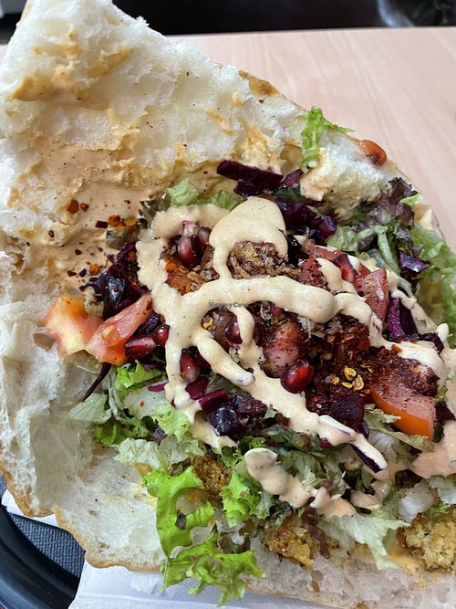 Falaffel kebab  at Bey Döner in Bayern