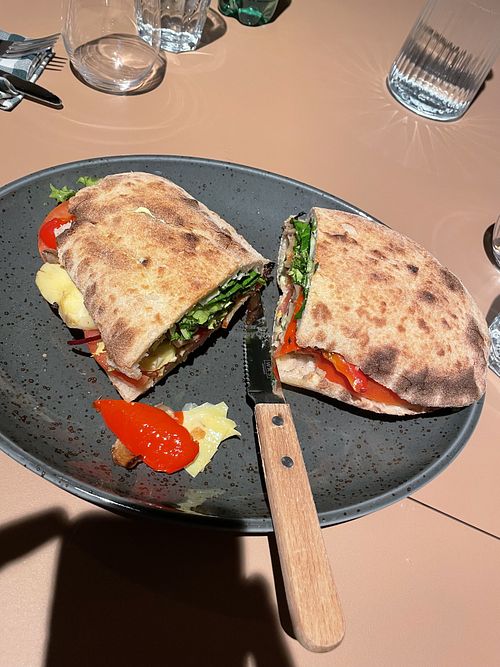 Panuozzo   at Sotto Restaurant in Rogaland