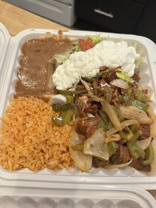 Vegan enchiladas   at Wish Me Vegan in Oakland