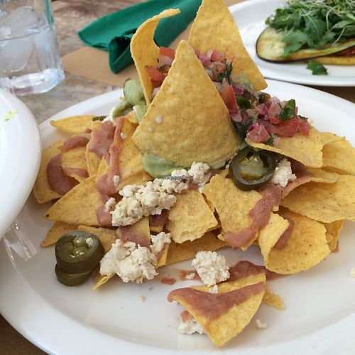 Nachos at DosTrece in Barcelona