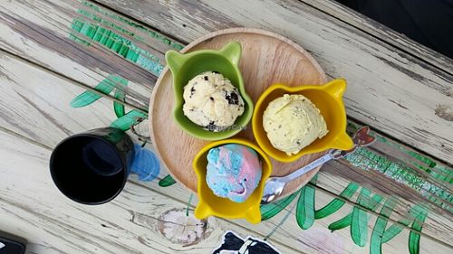 Spider-Man, Banofee Choc Chip & Cookie and Vanilla at Itim Roi Ros (100 Flavors of Ice Cream) - ไอติม100รส in Chiang Mai