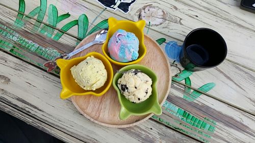 Spider Man, Banoffee Choc Chip, Cookie & Vanilla  at Itim Roi Ros (100 Flavors of Ice Cream) - ไอติม100รส in Chiang Mai