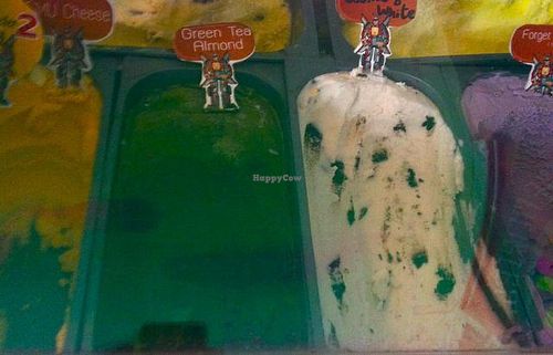 Some of flavours at Itim Roi Ros (100 Flavors of Ice Cream) - ไอติม100รส in Chiang Mai