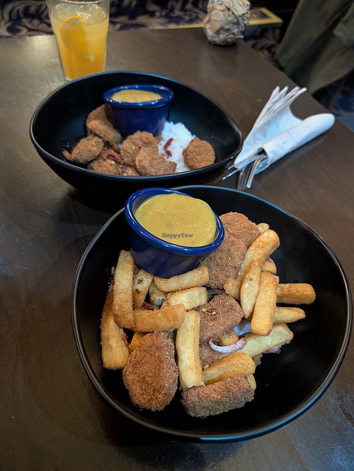 Vegan spice bags at The Albert And The Lion - Wetherspoons in Blackpool