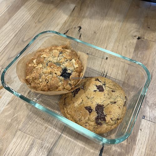Vegan muffin, cookies  at Foundry Coffee Bar in Carleton Place
