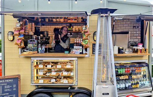 Here it is with delightful owner and her pony mascot at The Absent Pony in Brockenhurst