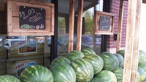Watermelon from Local farmers at Sprouts Farmers Market in Lawrenceville