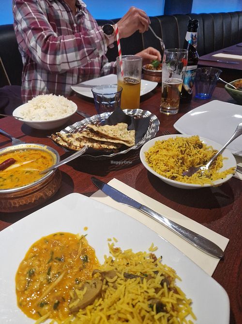 Dal Tadka and mushroom rice was excellent! at Spice Route Andover in Andover