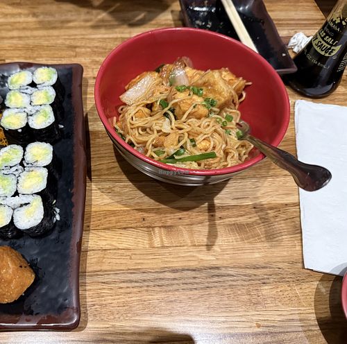 Tofu Yakisoba  at Sushi Station in Webster Groves