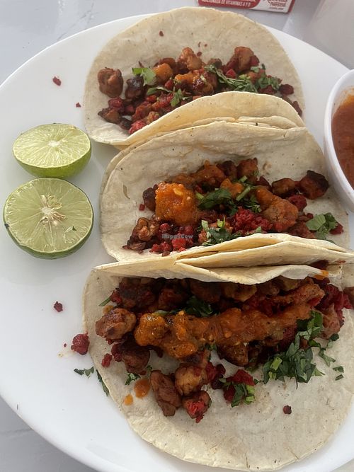 Tacos campechanos   at Luna azul  in Mexico City