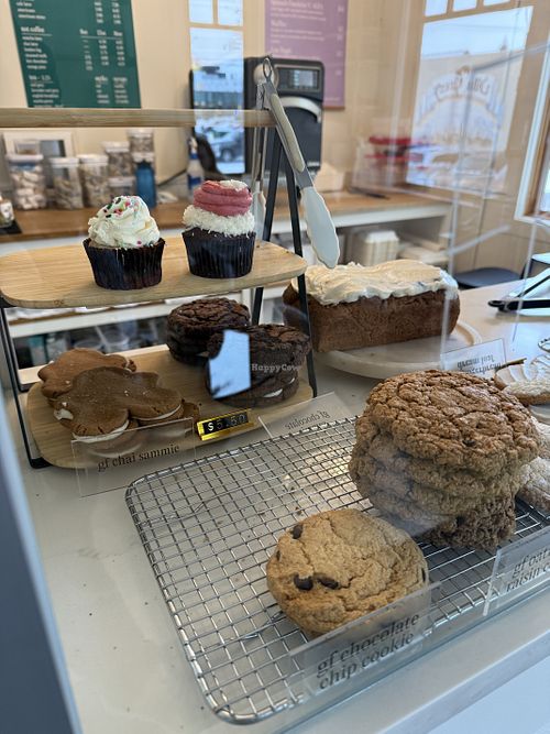 Gluten free section   at Canela Vegan Bakery & Cafe Bridgeland in Calgary
