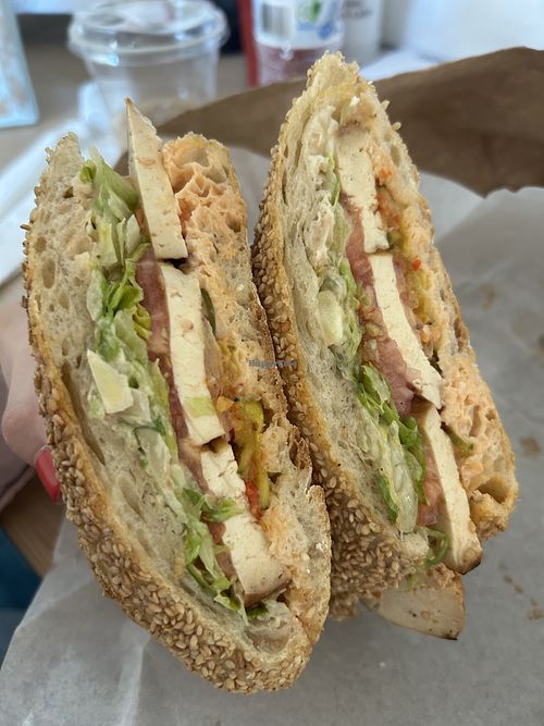 Hubmarine sandwich  at SuperNatural Food & Wine in Tampa