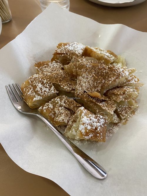 Bougatsa Crema  at Bougatsa Coffee Basil  in Veria