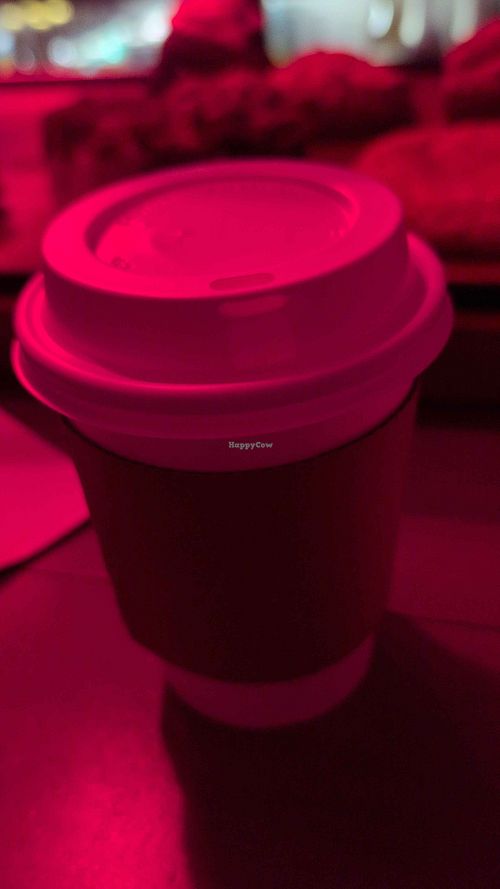 Oat milk chai latte at Flamingo Coffee in Jacksonville