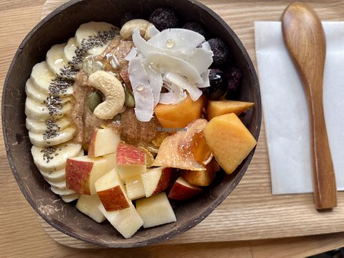 Vegan Acai bowl!  at Naboo Juice Stand in Toyama