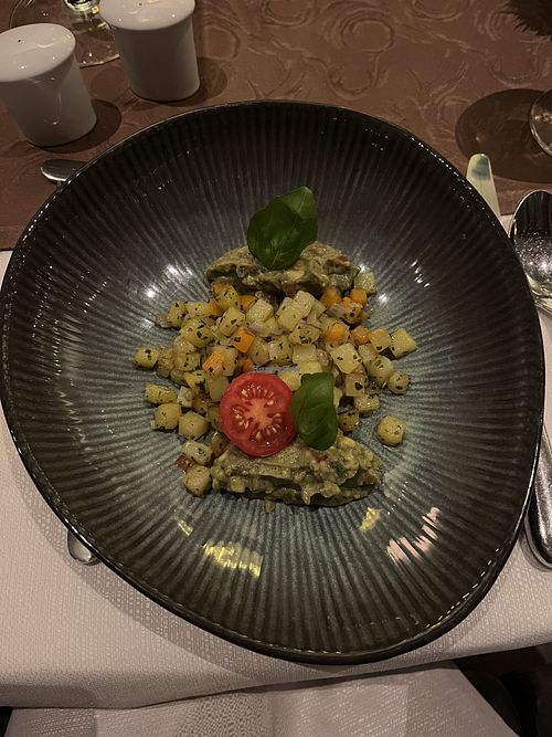 Dinner - Vegan starter  at DAS VIER – Sport- & Wellnesshotel in Tirol