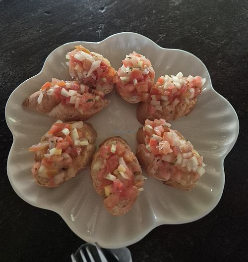 Bruschetta at Nice Beach Bungalow in Community