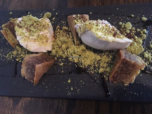 dessert  at Mesa Verde in Santa Barbara