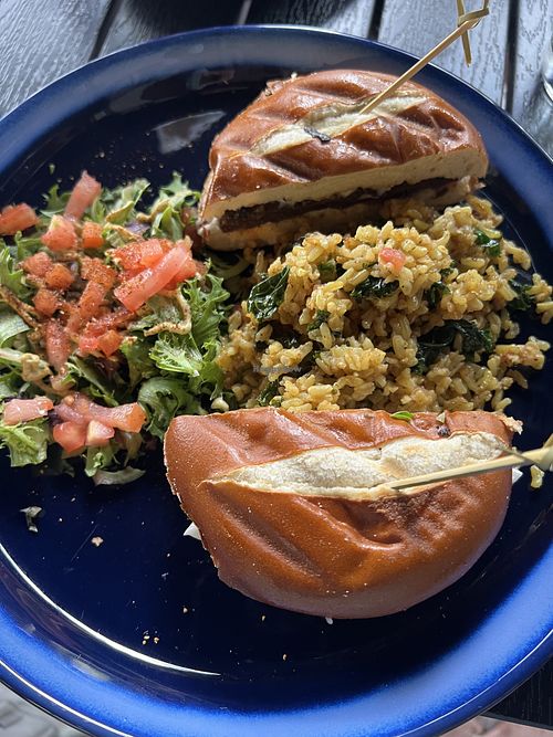   at True Vegan in Delray Beach