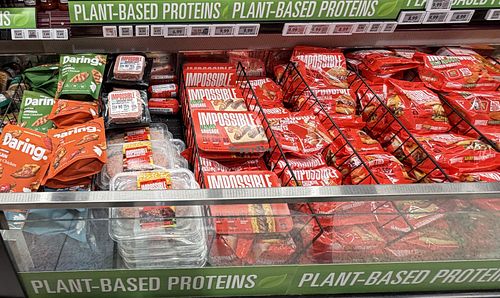 plant-based proteins!  at Dierbergs Markets in Arnold