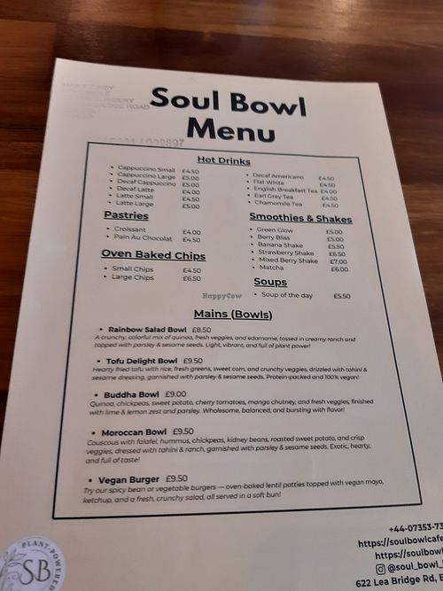  at Soul Bowl Bistro - Leyton in London