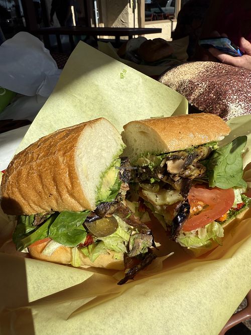Veggie sandwich   at Jimmy’s Deli in Lakeport