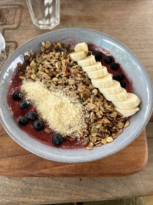 Shaka smoothie bowl  at Surfspot Curacao in Willemstad