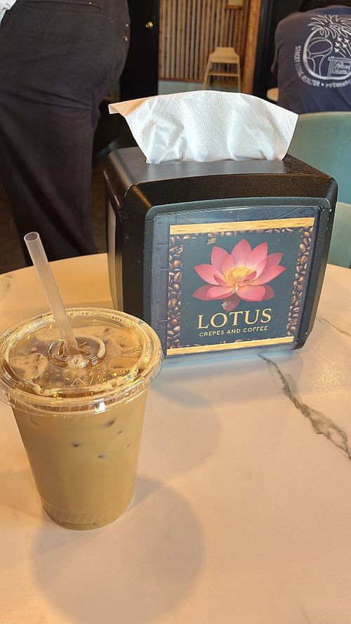 Coffee  at Lotus Crepe & Coffee Shop in Pensacola