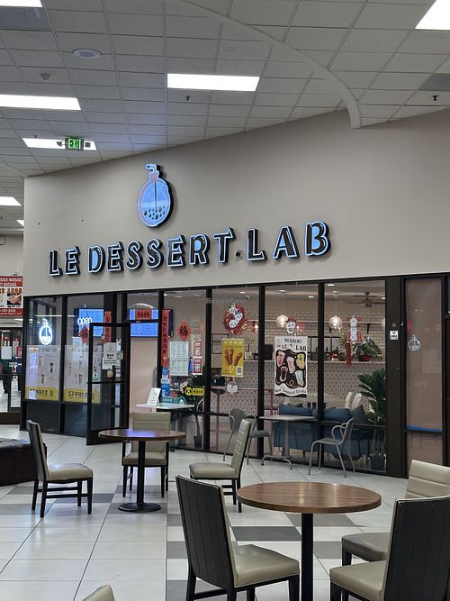 Store inside of Pacifcic East Mall  at Le Dessert Lab  in Richmond