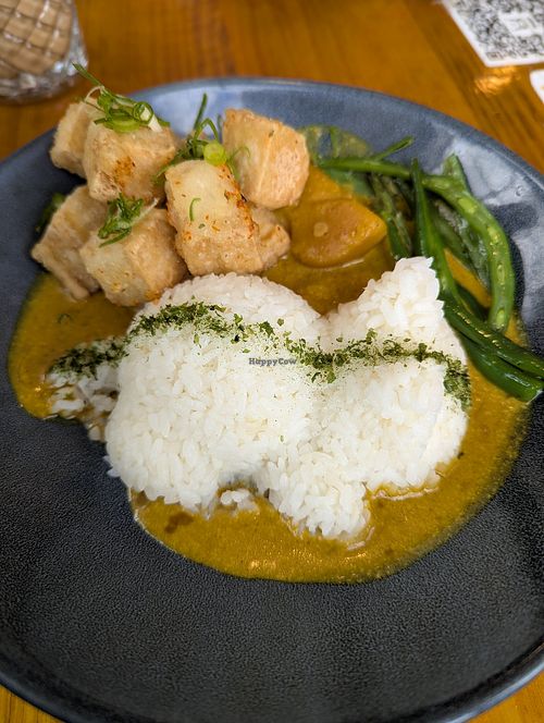 Neko's Signature Curry with Fried Tofu at Cat-themed Japanese Cafe | Neko Geelong in Geelong