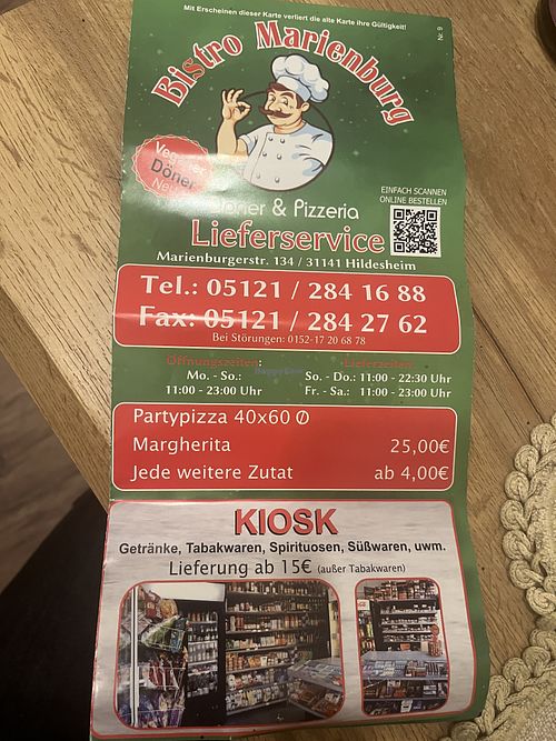   at Bistro Marienburg in Niedersachsen