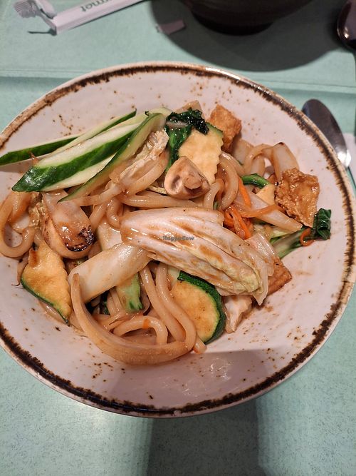 Miso Udon vegan at Asia Gourmet in Berlin