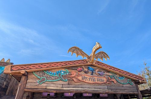 exterior at Universal Studios - Spit Fyre Grill in Florida