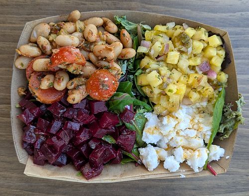 Valka's Vegan Bowl at Universal Studios - Spit Fyre Grill in Florida