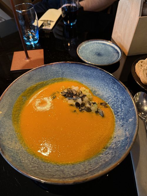 Oriental spiced soup  at Novo Squared in Województwo Małopolskie