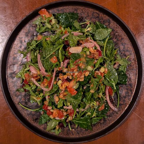 Ancient Forest Salad at Universal Studios - Le Gobelet Noir in Orlando