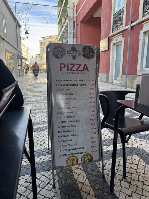 Menu 1, Nov 2025  at BD KEBAB AND PIZZA in Faro